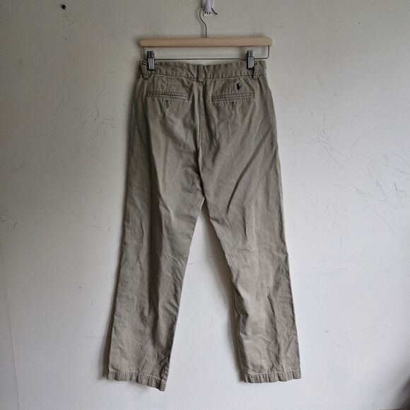 Ralph Lauren Polo Boys size 18 Khaki w/Blue Pony Chino Pants - Picture 5 of 7